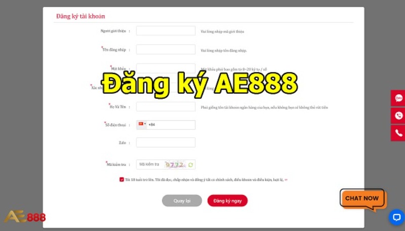  Đăng ký AE388 là một việc làm cần thiết nếu bạn muốn trải nghiệm trò chơi